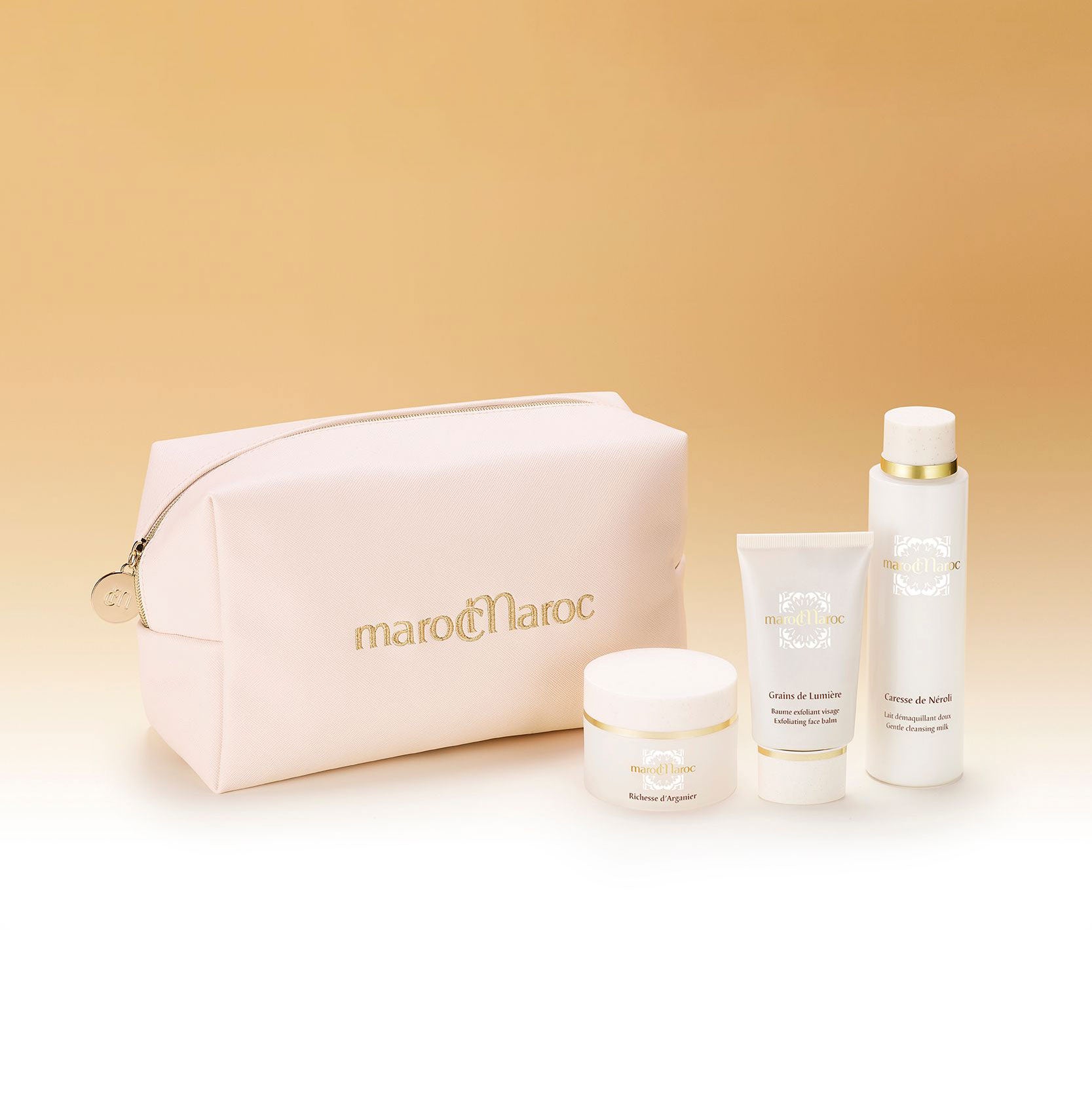 Glow On The Go Face Set - Trois soins visage - marocMaroc